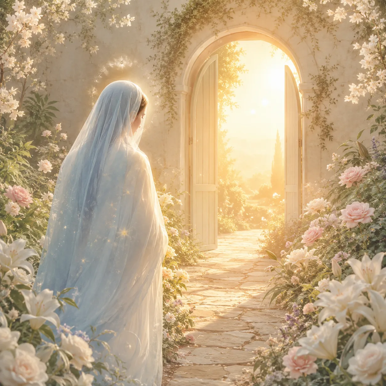 Oração Com Maria: Abertura do Jardim Interior de Maria