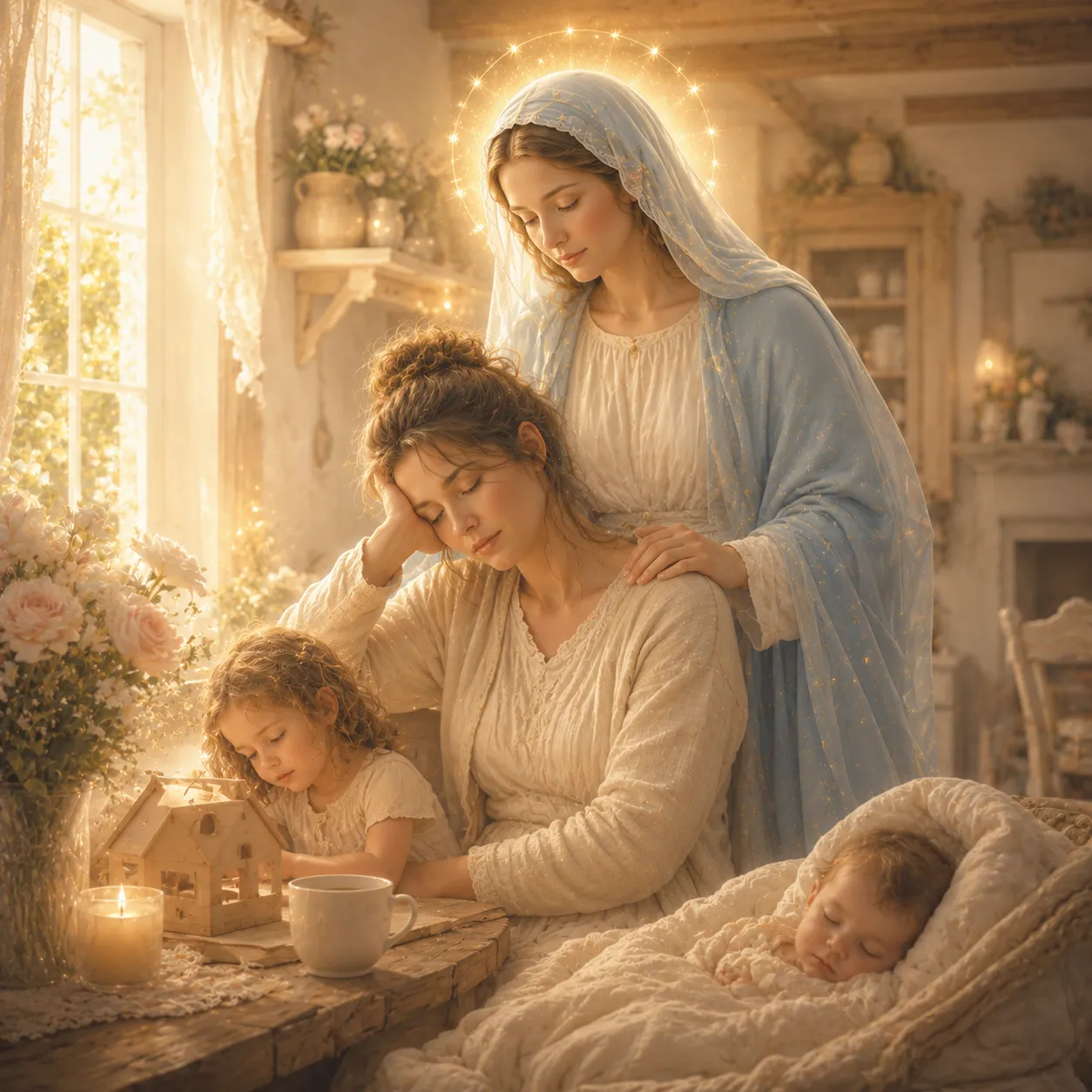 Oração para Mães Cansadas 2 Oração para Mães Cansadas